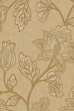 Retour Gratuit Papier peint Florale - Amber