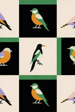 Papier peint Like a Bird Nouvelle Collection