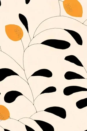 Papier peint Fresh Lemons Produit De Marque