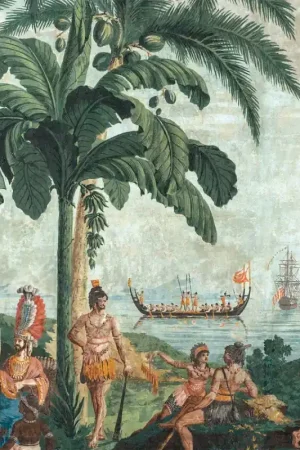 Produit De Marque Papier peint panoramique Les Voyages du Capitaine Cook