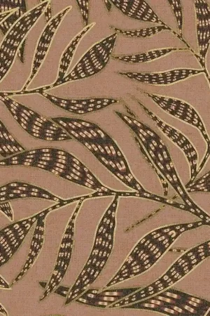 Papier peint Bay Leaf - Terra Commander Vite