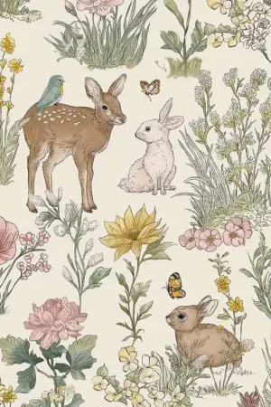 Papier peint Wonderland - Tiny Treasures Offre Limitée