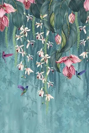 Papier peint panoramique Trailing Orchid Livraison Express