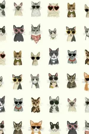 Papier peint adhésif Cool Cats Marque
