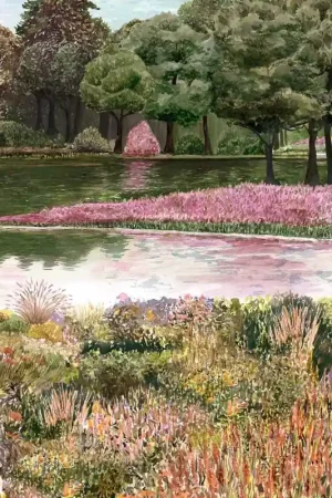 Expédition Rapide Papier peint panoramique Jardin del Espejo