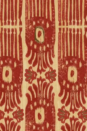 Papier peint Tribal Ikat Réduction