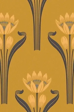 Prix Bas Papier peint Tulipes