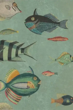 Papier peint panoramique Poissons Dernier Modèle