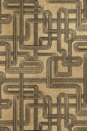 Papier peint panoramique Gatsby Metallics Usine Directe