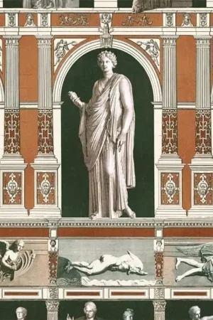 Papier peint panoramique Statues Antique Produit De Marque