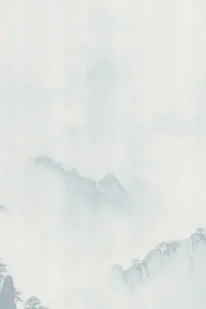 Nouveauté Papier peint panoramique Foggy Landscape