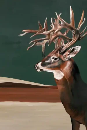 Papier peint panoramique Great Deer Prix Bas