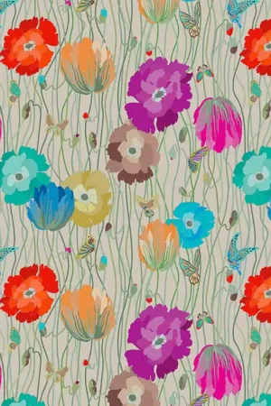 Papier peint Poppies Prix Cassé