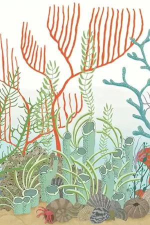 Papier peint frise Archipelago Retour Gratuit