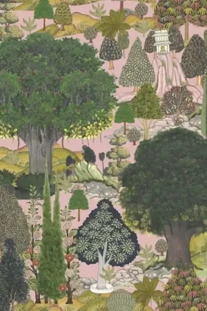 Papier peint panoramique Jardin Sauvage Offre Du Jour