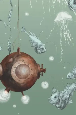Expédition Rapide Papier peint panoramique Nautilus Gauche