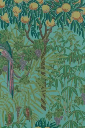 Seulement Aujourd'hui Papier peint V&A Macaw