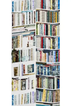 Retour Gratuit Papier peint panoramique Bibliothèques