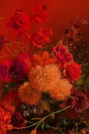 Papier peint panoramique Bouquet Vibrant Prix Bas