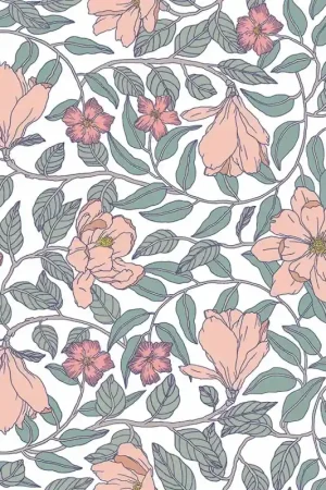 Nouveauté Papier peint panoramique Magnolia
