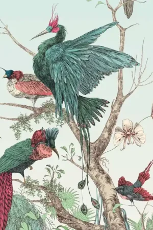 Papier peint panoramique Oiseau de Paradis Gauche Super Prix