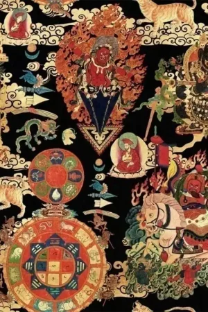 Certifié Papier peint panoramique Tibetan Tapestry