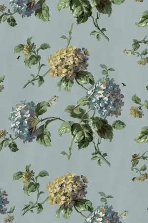 Papier peint panoramique Hortensia Expédié Aujourd'hui