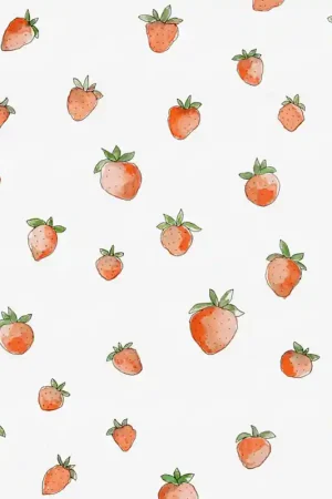 Quantité Limitée Papier peint panoramique Berry Cute