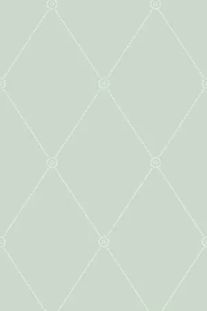Papier peint Large Georgian Rope Trellis II Retour Gratuit