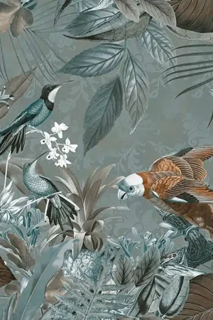 Prix Réduit Papier peint panoramique Tropical Jungle
