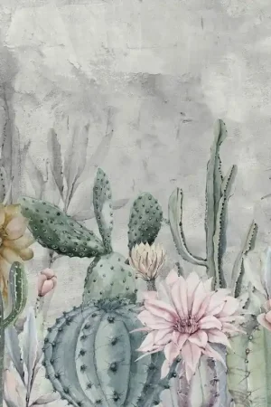 Papier peint panoramique Cereus Expédition Rapide