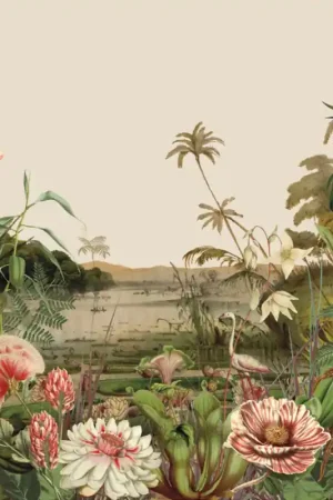 Livraison Express Papier peint panoramique Floating Gardens