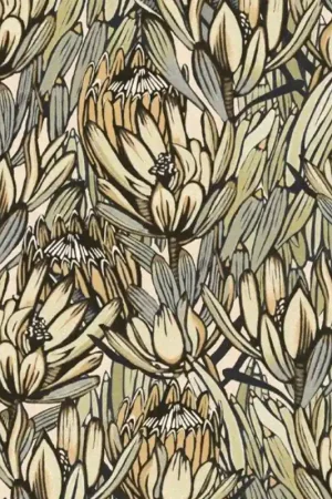 Bon Marché Papier peint Flora