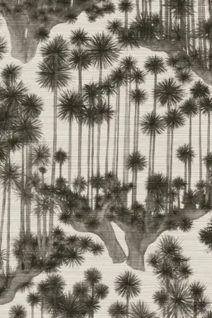 Certifié Papier peint Japanese Woods Raphia