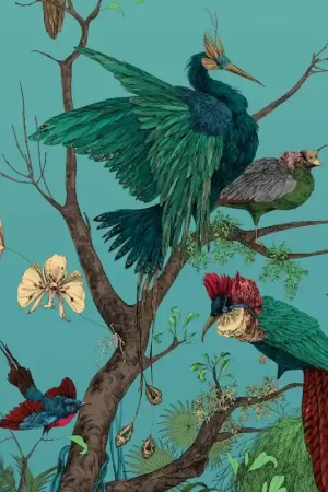 Papier peint panoramique Oiseau de Paradis Droit Vente Directe