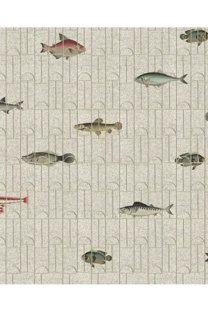 Papier peint panoramique Ancient Nature Fish Nouvelle Collection
