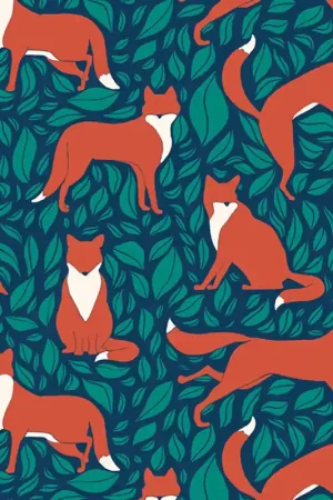 Papier peint Renard Haute Qualité