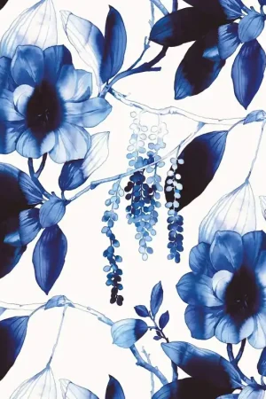 Vente Flash Papier peint panoramique Beauty Full Image Ink Flower