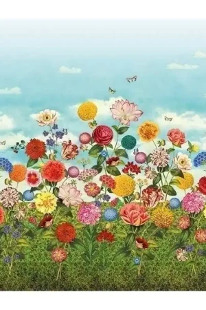 Papier peint panoramique Wild Flowerland Réduction