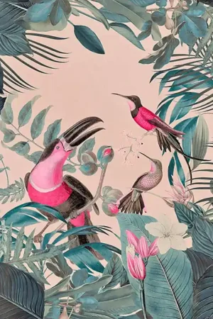 Produit De Marque Papier peint panoramique Toucans Paradise