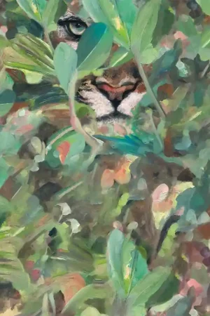 Papier peint Hidden Puma Expédié Aujourd'hui