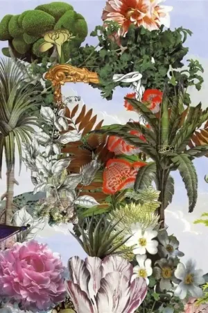 Bon Plan Papier peint panoramique Jardin Des Rêves
