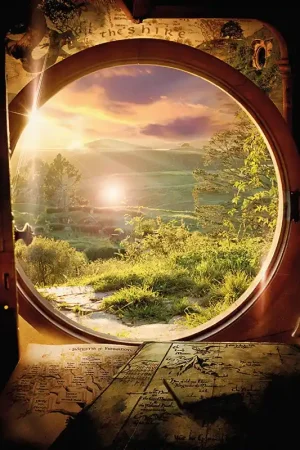 Soldes Papier peint panoramique Lord of the Rings 408-2