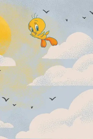 Papier peint panoramique Looney Tune 218 Produit De Marque