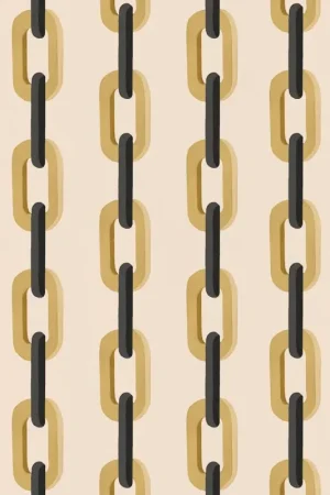 Populaire Papier peint Chain de chaine