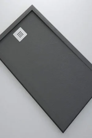 Receveur Douche extra plat 120cm Solid Surface Anthracite - Extralight Réduction