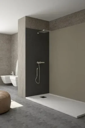 Receveur de Douche extra plat 100x80 cm Solid Surface Blanc Extralight Meilleur Prix