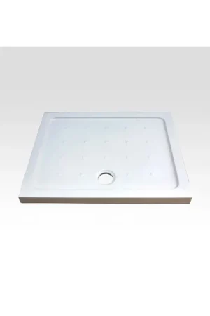 Receveur de Douche Rectangle 100x80 cm - Céramique Blanc- Ankara Expédition Rapide
