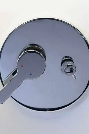 Robinet Mitigeur Douche Encastré 2 sorties - Chromé - Rond Prix Cassé