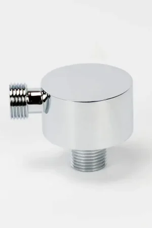 Solde Prise d‘Eau Ronde pour Flexible Douche, Chromé, Eo